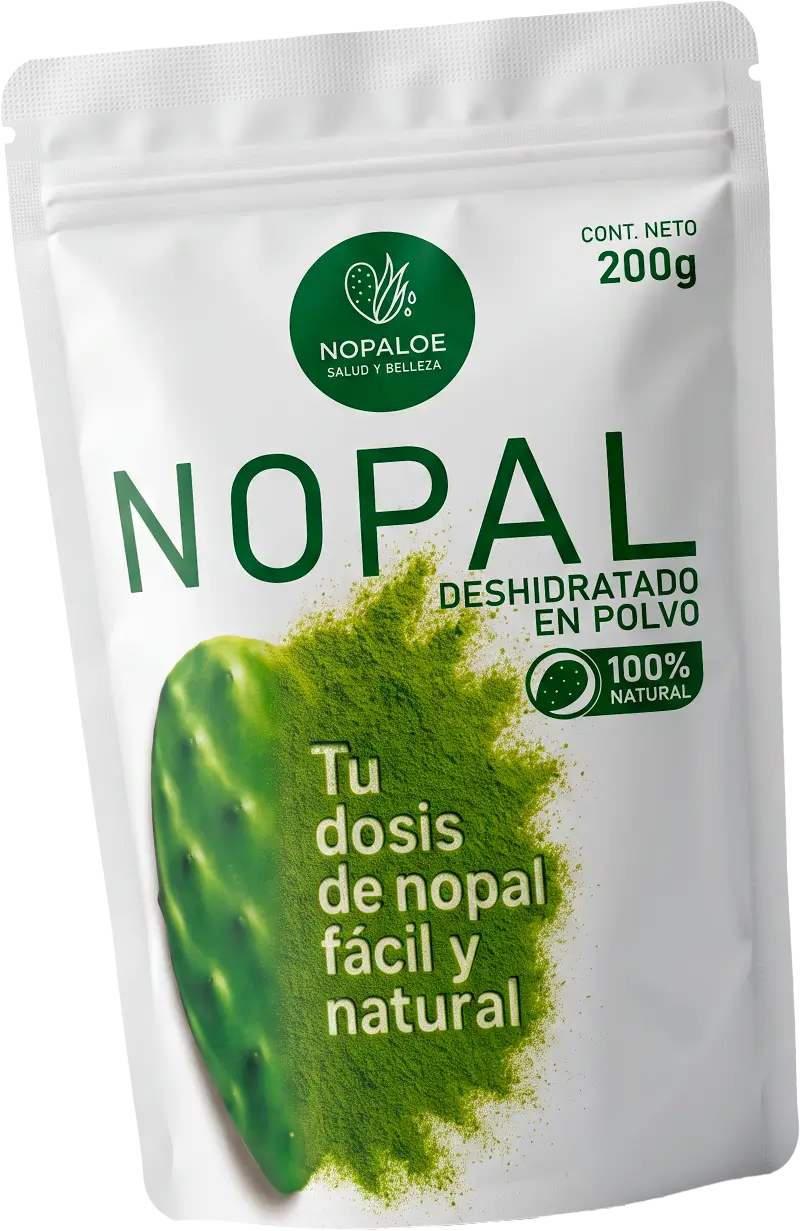 Bolsa NOPALOE de nopal deshidratado en polvo