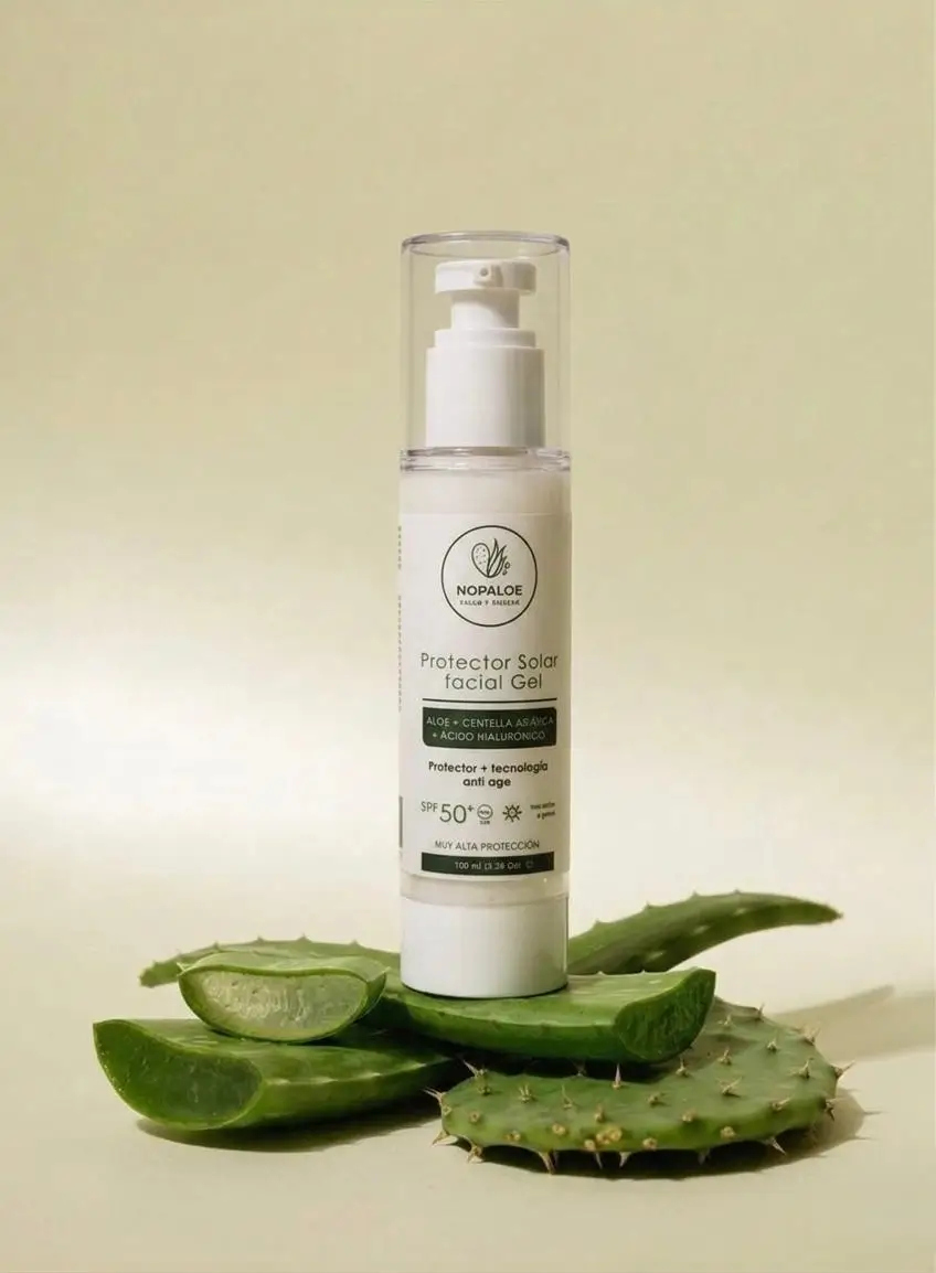 NOPALOE Protector Solar Facial SPF 50 en gel