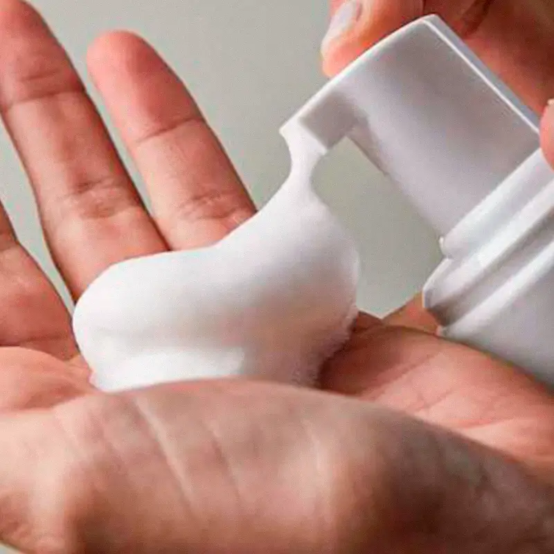 Espuma para limpieza facial